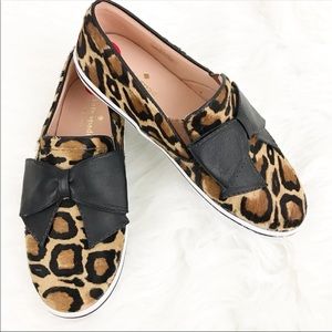 NEW Kate spade leopard flats size 7.5